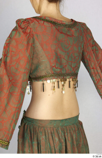  Photos Woman in Belly dancer suit 1 Decorated dress Medieval Belly Dancer Medieval clothing upper body 0005.jpg
